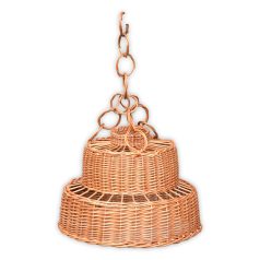 Fonott lámpabúra 34x24cm