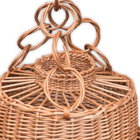 Braided lampshade 34x24cm