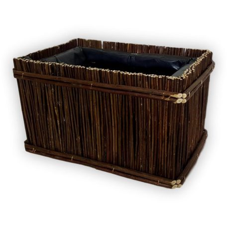 Wicker balcony chest 30x20x18cm
