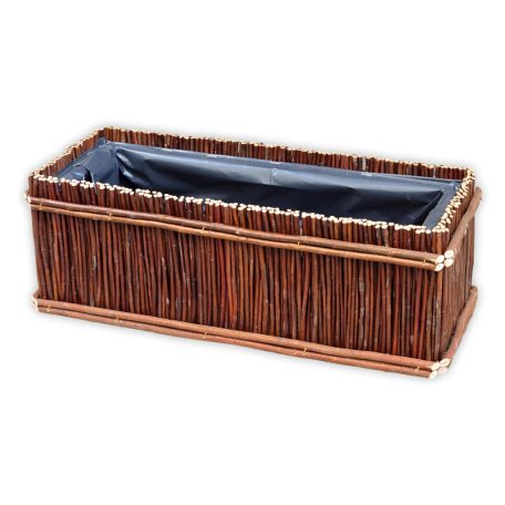 Wicker balcony chest 50x20x18cm
