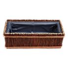 Wicker balcony chest 50x20x18cm