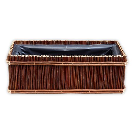 Wicker balcony chest 50x20x18cm