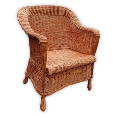 Fonott vessző fotel