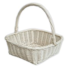 Square-based gift basket