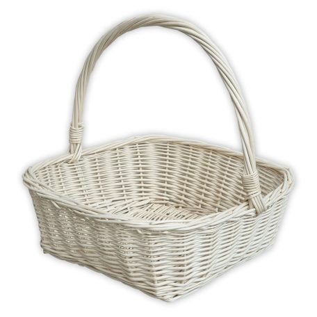 Square-based gift basket