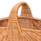 Extra méretű bevásárló kosár (Indonéz kosár) 48x28x22(37)cm