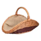 Kandalló kosár 58x35x21(34)cm béléssel