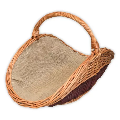 Kandalló kosár 58x35x21(34)cm béléssel