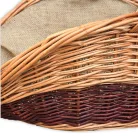 Kandalló kosár 58x35x21(34)cm béléssel