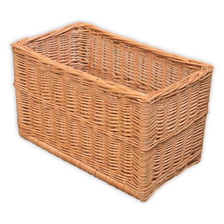Aufbewahrungstruhe aus Korbgeflecht 43x24x25cm