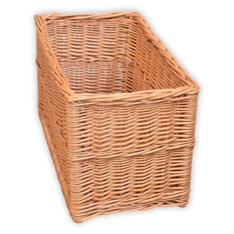 Aufbewahrungstruhe aus Korbgeflecht 43x24x25cm