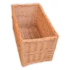 Aufbewahrungstruhe aus Korbgeflecht 43x24x25cm