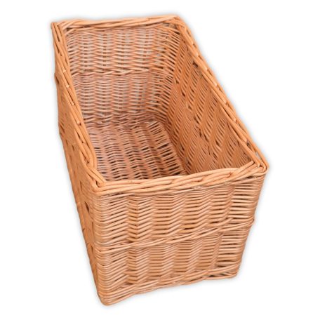 Aufbewahrungstruhe aus Korbgeflecht 43x24x25cm