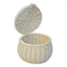 Fehér bonbonos doboz 20cm