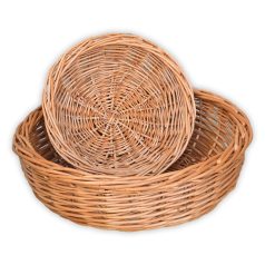 Braided round bowl in several sizes