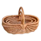 Világos gombász kosár több méretben