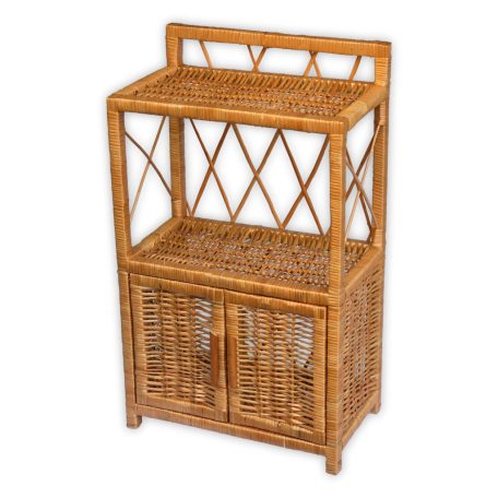 Kleiderschrank aus Korbgeflecht