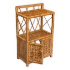 Kleiderschrank aus Korbgeflecht