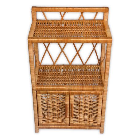 Kleiderschrank aus Korbgeflecht