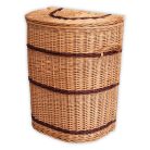 Halbrunder Wäschekorb in verschiedenen Größen