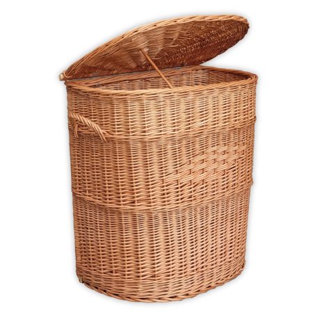 Halbrunder Wäschekorb in verschiedenen Größen.