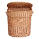 Halbrunder Wäschekorb in verschiedenen Größen.