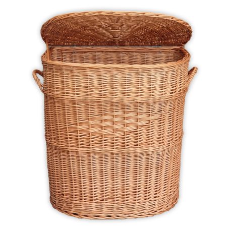 Halbrunder Wäschekorb in verschiedenen Größen.