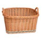 Wooden carrying basket in multiple sizes