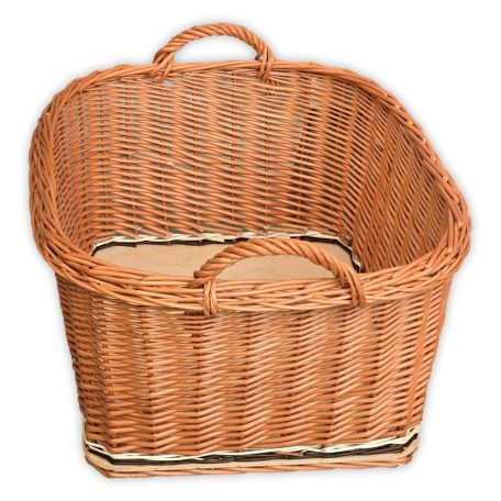 Wooden carrying basket in multiple sizes