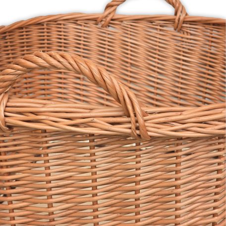 Wooden carrying basket in multiple sizes