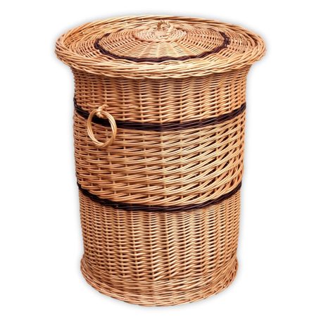 Round laundry basket in several sizes