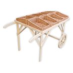 Product offering trolley with 8 trays