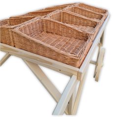 Termék kínáló szekér 8 tálcás